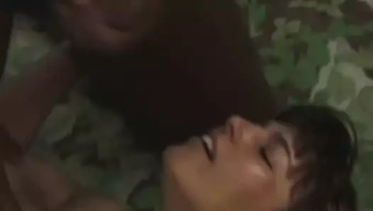 Irklararası büyük zenci eş değiştiren seks