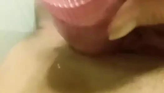 Dildo onu yapay penis benim horoz oldu