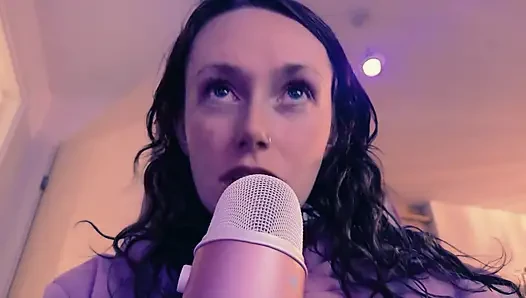Kadın egemenliği tükür asmr hidrasyon aşağılaması, tanrıça yutmanızı emrediyor, asmr