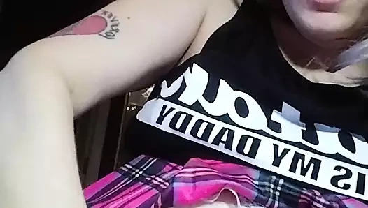 Mastürbasyon yapıyor