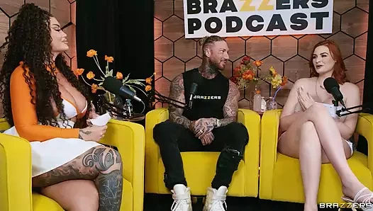 Brazzers podcast'i: bölüm 14 Abigaiil Morris, Toochi Kash Brazzers