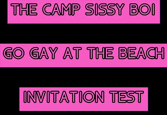 Sadece ses - kamp kadın kılıklı boi davet testi tamamlarsanız bana haber verin