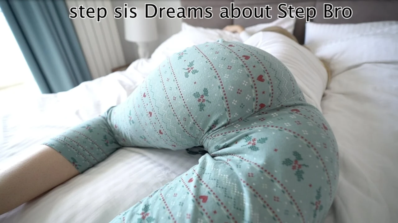 step bro came inside step sister's dream and cum in her pussy