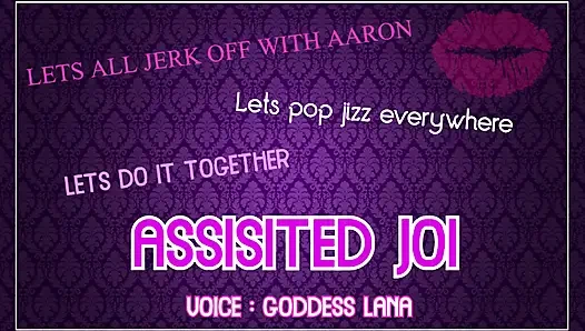 Yardımlı mastürbasyon Aaron ve pop jizz ile her yere boşalmasına izin veriyor 31 talimatı