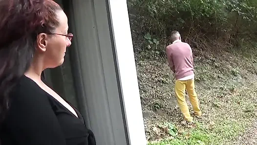 Dışarıda sikişmek her zaman daha heyecan vericidir