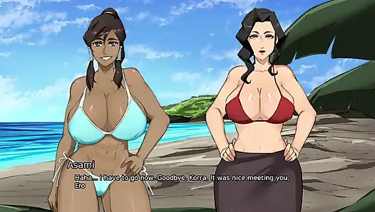 Ember Adası - Korra'nın büyük göğüslerini test ediyor