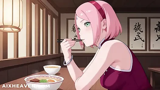 Sakura naruto ile anal seks yapıyor! Naruto Sansürsüz Hentai