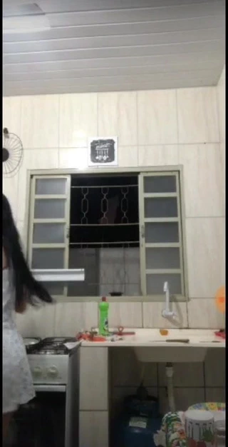 Bruna se exibindo