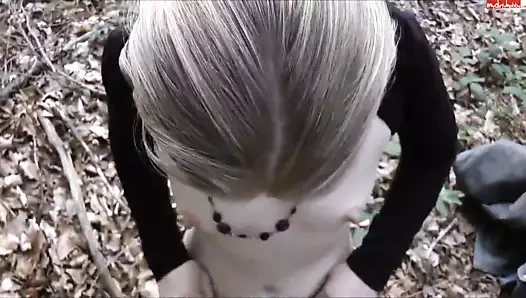 ağız-fucked ve hunk içinde the orman