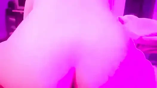 Çinli striptizci nefis Jimmy ters kovboy kız tarzına biniyor ve gevşek amına boşalana kadar