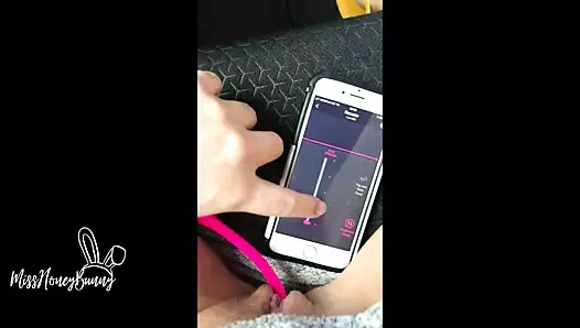 Uber gizli aşk mastürbasyonu - neredeyse yakalandı!