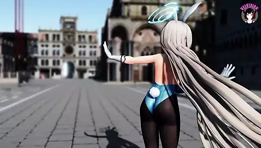 Kimiiro - tavşan takım elbiseli seksi kalın orta yaşlı seksi kadın