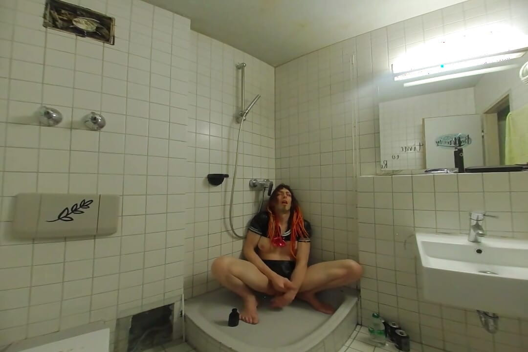 Jasmine_dlight - duşta derin çift dildo vr180