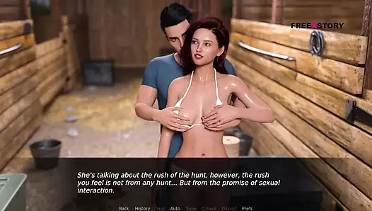 33 - alacakaranlık manoru - John ve Julia ahırda eğleniyor