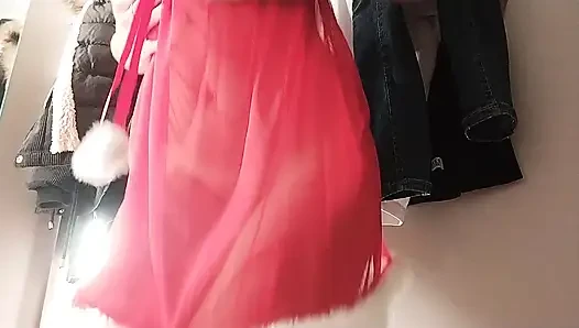 Soyunma odasında vibratörle