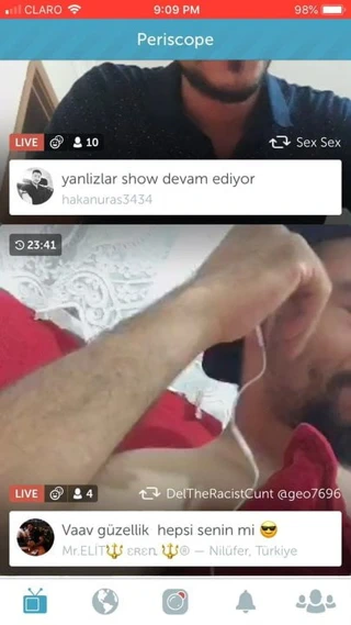 halka gösteren karısı göt