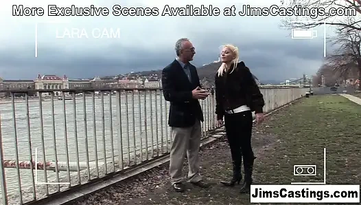 Götünüzü sikmek istiyorum! Jim Slip ve Sarah Kelly Jimscastings'te