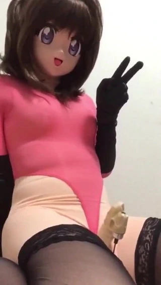 Pembe kigurumi titreşimli