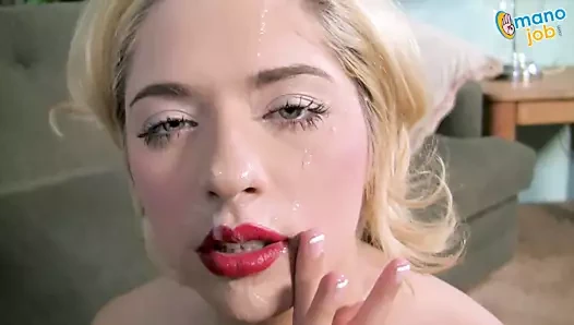 Ateşli sarışın fahişe lia lor büyük bir sik baskın yapabilir mi? evet!