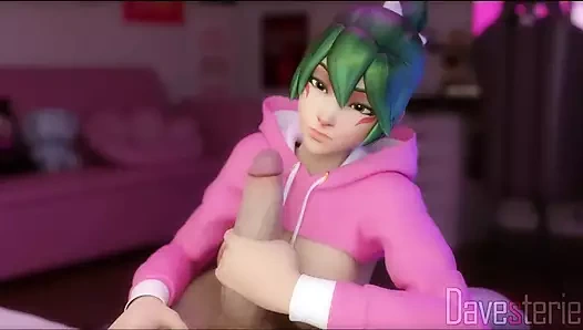 Davesterie ateşli 3 boyutlu seks hentai derlemesi -12