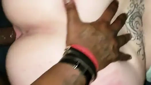 Süper kalın pençe arkadan şaplak attı