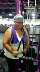 Sarışın kalça ampli