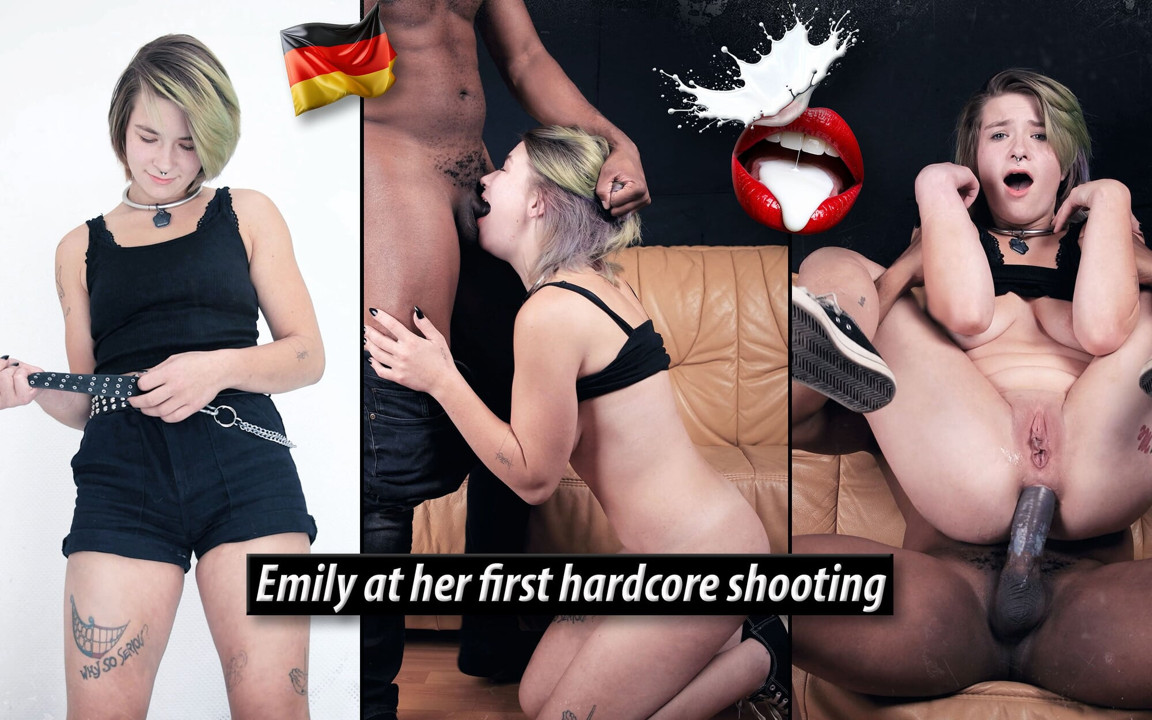 Emily ilk sert çekiminde