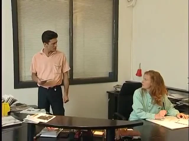 Interview with redhead secretary