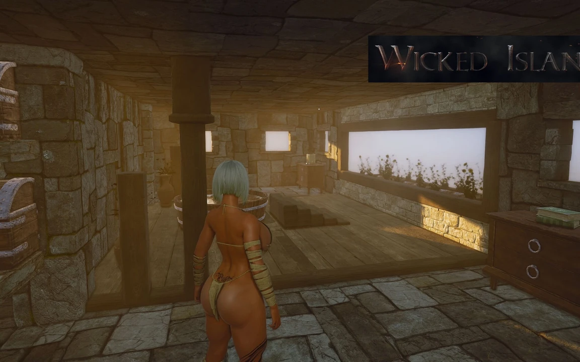 Ep11: Stonehouse Upgrades: Wicked Island'da oda/banyo ve bronz silah üretiliyor