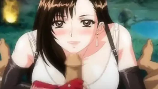 Oral seks titsfuck ve yüz