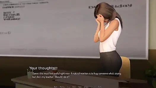 Üniversite bağlı: öğrenci ve bir profesör sınıfta - bölüm 21