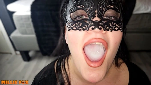 Kocası 3 gün boyunca döl biriktirmişti ve sonra hepsini yuttu - canavar döl - millie fox