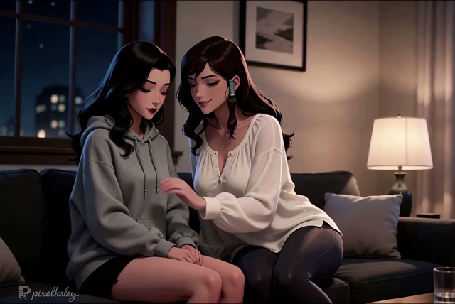 Utangaç Futa Asami, Kendinden Emin Kız Arkadaşı Korra Tarafından İlk Kez Konuşuluyor