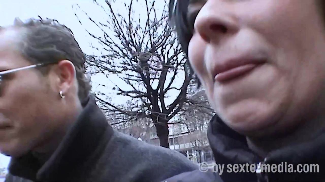 Anal milf sex at street casting