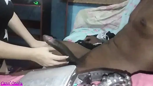 Otaku çifti ile eş değiştirme gavat aşağılama