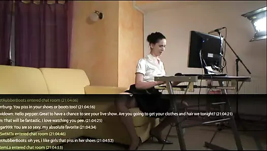 beyaz ıslak külot sohbet