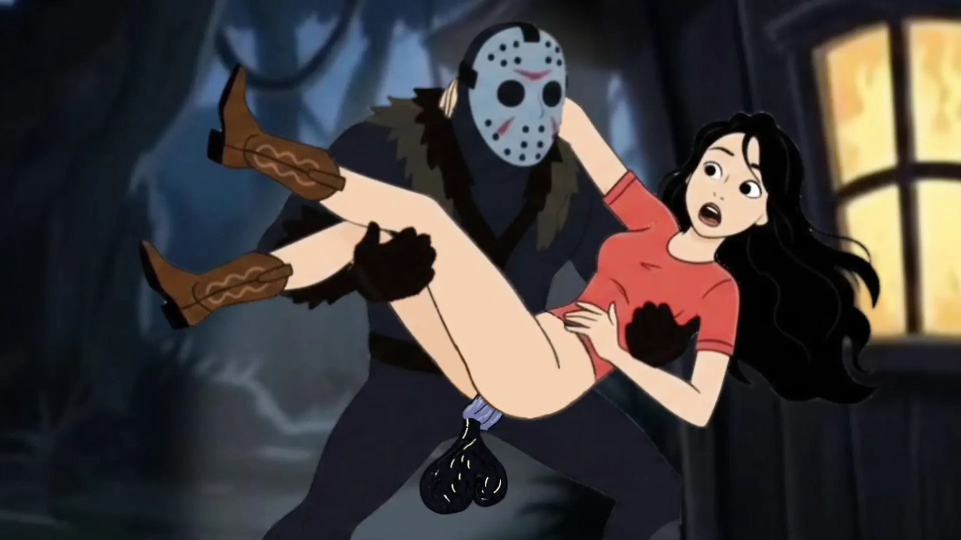 Halloween Special . Jason Fucks College Girls at Camp Crystal Lake. Friday the 13th. Parody. Cartoon