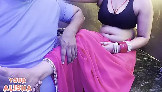 Padosan Chuddakad Aunty Chut Chudai Ka Maja ft. Alisha