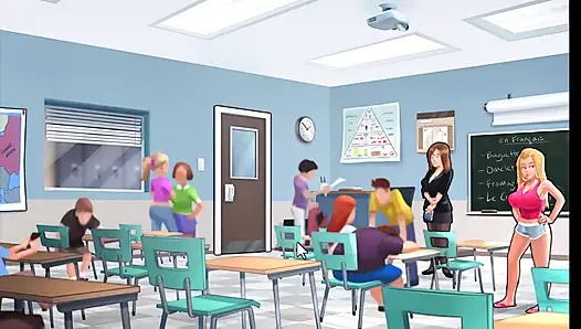 Yaz mevsimi efsanesi: Grace'in göğüslerini ve Eve'in ateşli vücudunu gördüm