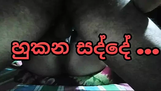 Sri lankan couple sex sound  api hukana sadde ahanna anna.