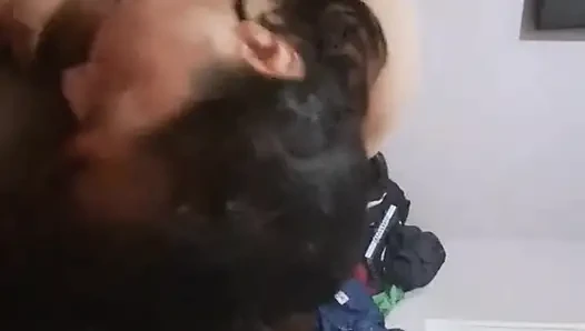 Olgun oral seks boynuz yüze boşalma