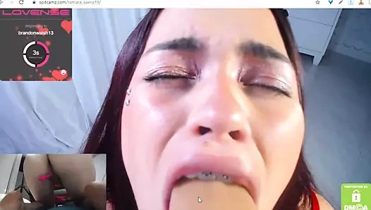 100 jeton beni dildo pov çığlık tükürmek gag yapmak