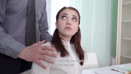 Zor yaşlı öğretmen - yaşlı öğretmen seksi öğrenci yapar