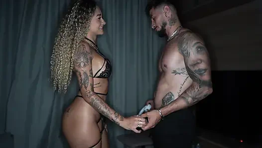 Brazilian Woman Gets Fucked By Her Neighbor While She Was Dancing