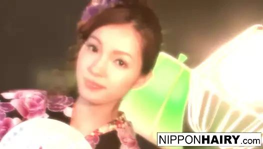 muhteşem asyalı şeritler kapalı onu kimono için var biraz eğlence