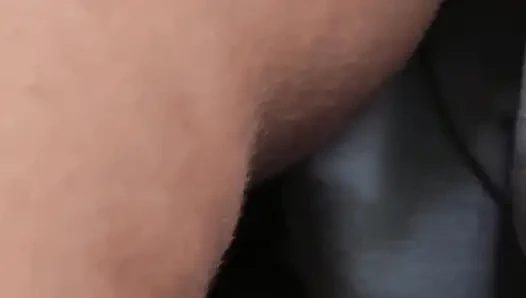 Almost Seen when She Touch Stranger's Erection In a Crowded Train. Girl's Panties get Soaked With His  Warm Sperm