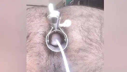 Tek bir delikte çift göt tıkacı kullanımı.