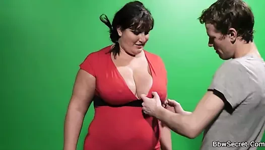 Hile bbw berbat ve sürmek onun dik horoz