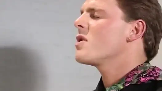 Cute Teen with Wild Hair Is Being Trained