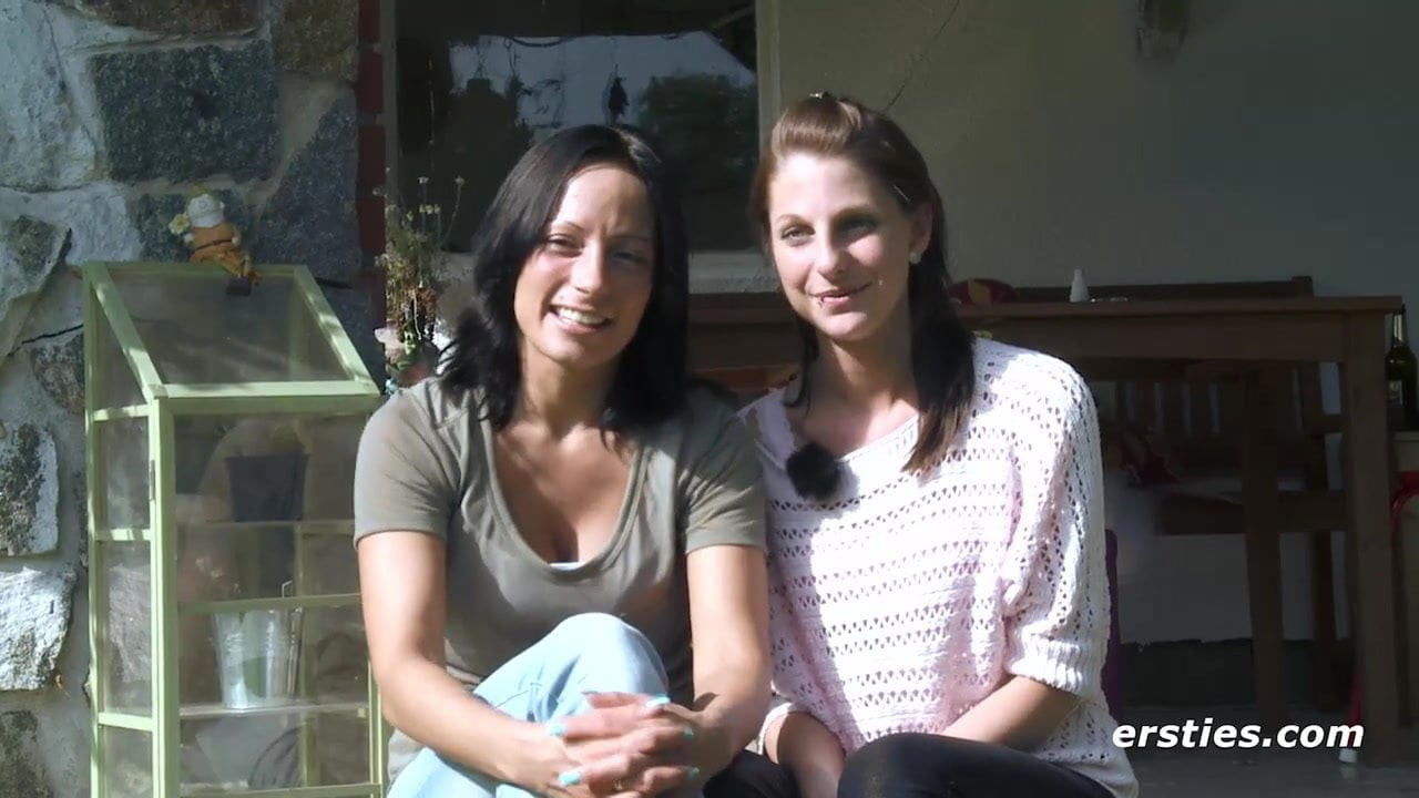 Mia ve sara açık lezbiyen eğlence - ersties